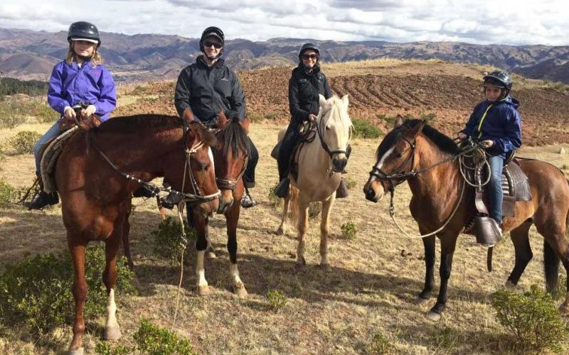 Horseback riding in Maras & Moray